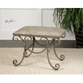 Leontina Metal Bench