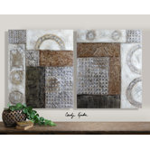 Connection Canvas Wall Art By Carolyn Kinder - 48" x 40" (Set of 2)