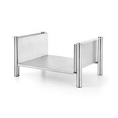 Ghio Stainless Steel Firewood Storage Rack