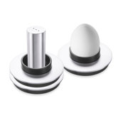 Duro Egg Cups with Salt Shaker Set