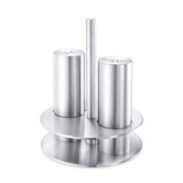 Vivace Salt and Pepper Shaker Set with Holder