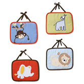 ABC123 - 4 Piece Wall Hangings in Multi
