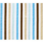 Mod Diamonds/Stripes Stripes Crib Fitted Sheet