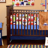 Transportation Crib Fitted Sheet