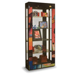 ArtWorks Schweres Rot (Heavy Red) Curio Cabinet