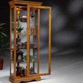 Traditional Oak Andante II Curio Cabinet