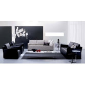 Antares Leather Lounge Chair