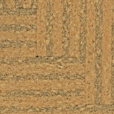 Click-Lock Cork Hardwood Flooring in Natural Herringbone