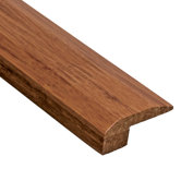 78" Woven Bamboo Toast Carpet Reducer Molding
