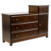 Emily II 4-Drawer Combo Dresser