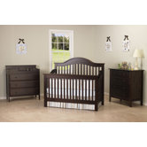 Jayden 4-in-1 Convertible Crib Set with Toddler Rail