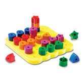 Stacking Shapes Peg Board