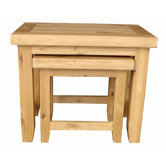 Taunton Nest of Tables in Rustic