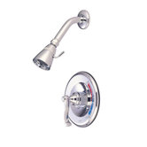Royale Diverter Shower Faucet with French Lever Handles