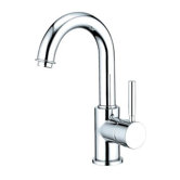 Nuvo Single Hole Bathroom Faucet with Single Lever Handle