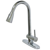 Single Hole Kitchen Faucet with Single Lever Handle