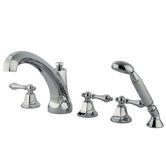 Roman Tub Faucet and Diverter Hand Shower