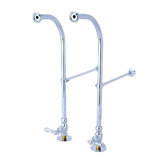 Vintage Freestanding Water Supply with Metal Lever