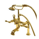 Hot Springs Deck Mount Clawfoot Tub Faucet with Handshower