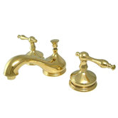 Hot Springs Widespread Bathroom Faucet with Double Lever Handles