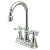 Madison Centerset Bar Faucet with Knight Cross Handles