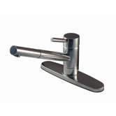 Tampa Single Handle Centerset Kitchen Faucet with Concord Lever Handle