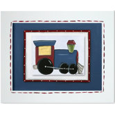 Transportation Train Framed Giclee Wall Art