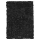 Faux Sheepskin Brown Rug