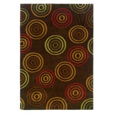 Trio Chocolate/Terracotta Rug