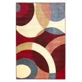 Metro Burgundy Rug