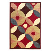 Metro Burgundy Rug