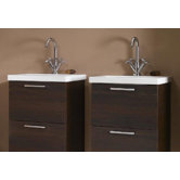 Luna Fitted Ceramic Sink in White