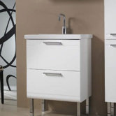 Luna 23.6" Fitted Ceramic Sink