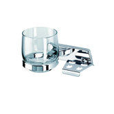 Standard Hotel Tumbler and Toothbrush Holder in Chrome
