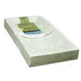 Four Side Square Corner Changing Pad with Green Savannah Print