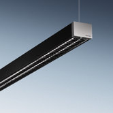H&auml;ngeleuchte "SolvanB H2 UXP-AD 228/54 EDD I2" in Schwarz matt / Noir 200 / Transparent