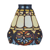 Mix-N-Match 5.25" Floret Design Glass Shade