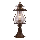 Wikshire  Post Mount in Coffee Bronze