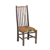 Hickory High Spoke Back Side Chair