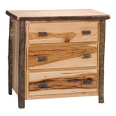 Hickory 3 Drawer Chest