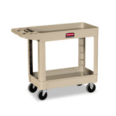 Commercial Heavy-Duty Utility Cart, 17-7/8" Wide