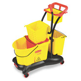 Commercial Wavebrake 35-qt. Mopping Trolley Side Press