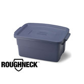 3 Gallon Roughneck Storage Box in Steel Gray