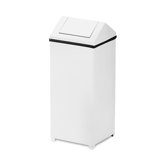 Swing-Top Steel Receptacle