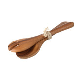 Tuscany Salad Servers in Acacia Wood