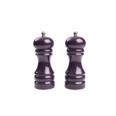 Capstan Salt and Pepper Set in Purple Gloss