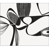 Matrix Placemat in Black on Clear Base