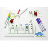 DwellStudio City Transportation Six Dry Erase Markers Kidz Box