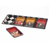 Bistro 5 Piece Sectional Serving Tray Set