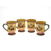 French Olives 18 oz. Mug (Set of 4)